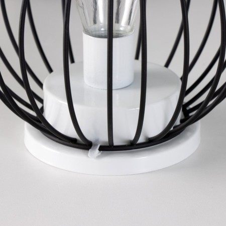 Night -core jug loft LED from batteries 3AAA Black 12x12x19 cm Risalux-5