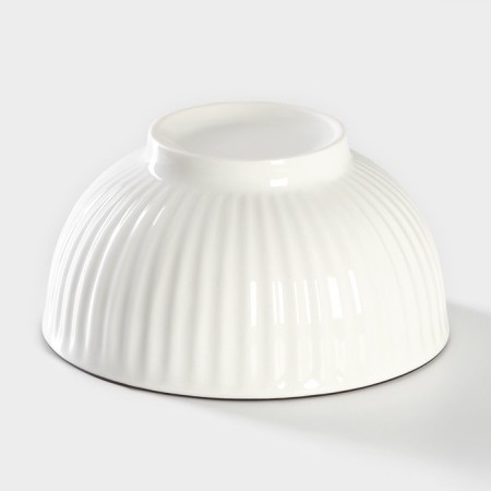 Poramic “Illusion” bowl, 300 ml, white and gray color-2