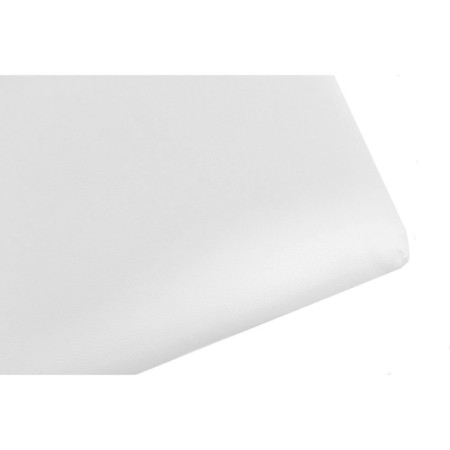 Stool on a metal frame ODDA Metal/Eco -leather, chrome/white 50.5x65x91 cm-9