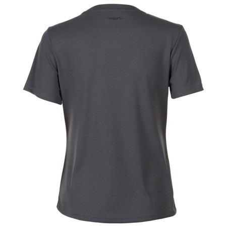 Women's T -shirt, basic, size L (48), gray color-10