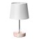 Aelita table lamp 1x40W E14 pink 18x18x31cm Risalux
