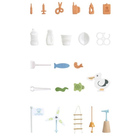 Set of game Hape "Ocean rescue station"-4