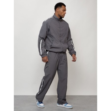 Sports suit men's, size 50, gray color-2
