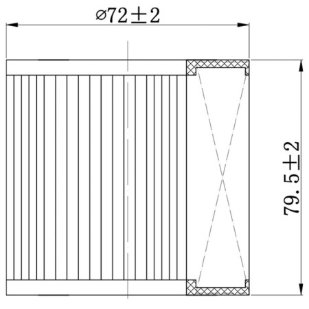 Oil filter Totachi to-1249-1