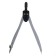 Metal circus 115 mm, in plastic penalty, cover - ruler
