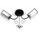 Simona chandelier 3x40W E27 Chocolate 60x60x24 cm Bayerlux