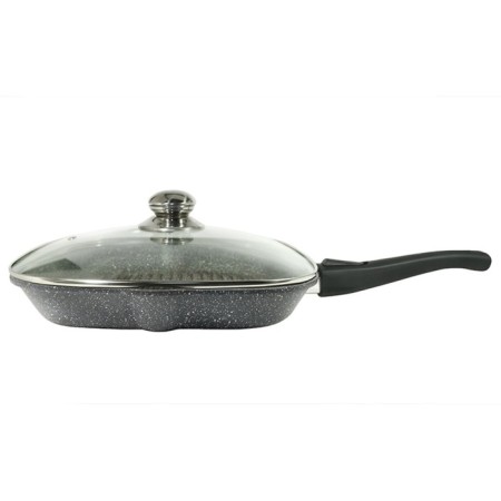 Pan-grill pan-chief, removable handle Soft-Touch, with a lid, size 27x27 cm-1