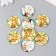 Decor (cabochon) for creativity glass "ship" mix d = 3 cm