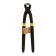 Ticks knitting tundra, CRV, straight rubberized handles, 200 mm