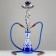 Hookah "Dereya", 50 cm, 2 tubes, blue