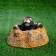 Garden figure "Mole Mole" 18x18x12cm