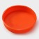 Baking uniform “Circle”, silicone, 28 × 5.5 cm, inner diameter 26 cm, orange color