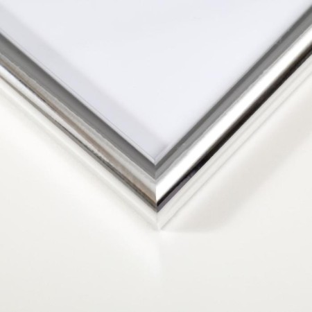 Photo frame plastic 30x40 cm, silver (plastic screen)-1
