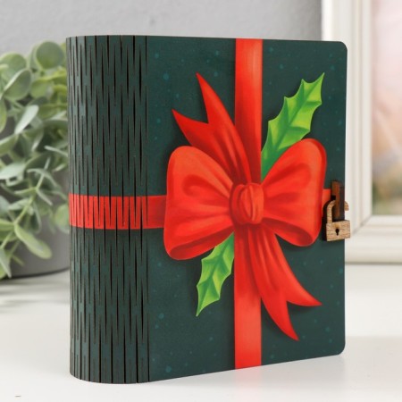 New Year's Building Broke "Bow" 14x12x5 cm-1