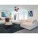 Ceiling fan with lagos 52 lamp, silver