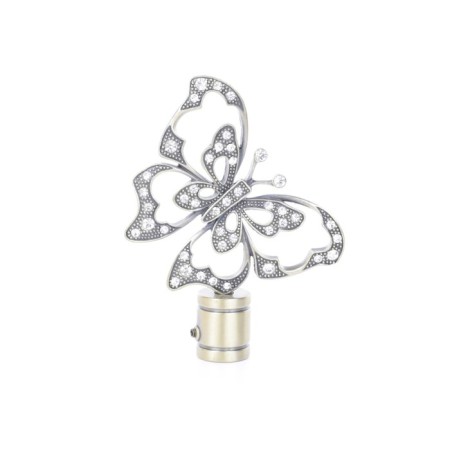 Top "Butterfly", 2 pcs, color old gold-1