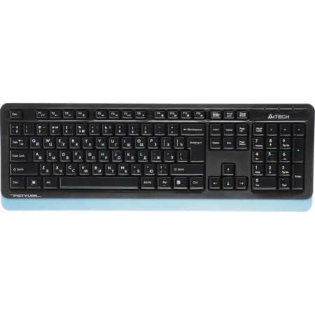 Keyboard + Mouse A4Tech FSTYLER FG1035 Claw: Black/Blue Mouse: Black/Blue USB Wireless 10046-4