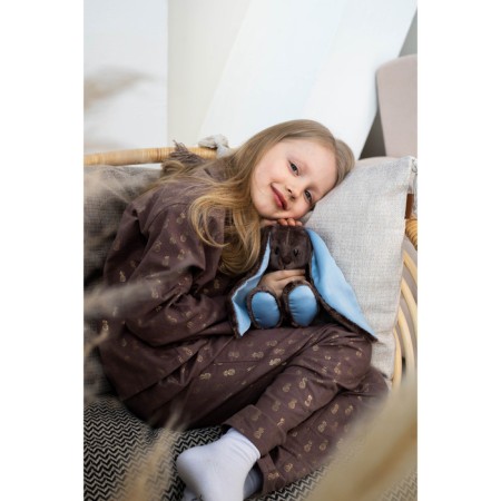 Soft toy "Bunny LI with a blanket"-12