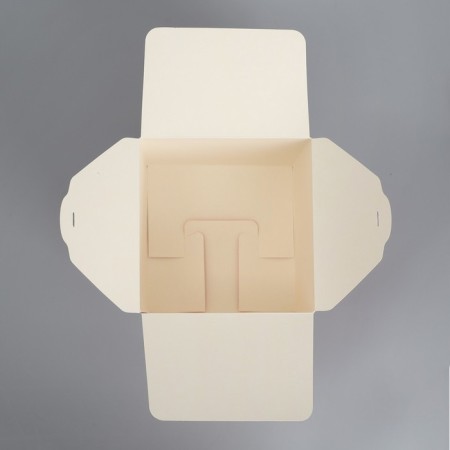 Gift folding box, packaging, “hearts”, 18 x 18 x 18 cm-5