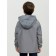 Windbreaker for boys, height 104 cm, gray color