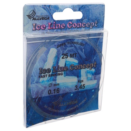 Monophile Line Allvega Ice Line Concept, diameter 0.16 mm, test 3.45 kg, 25 m, transparent-1