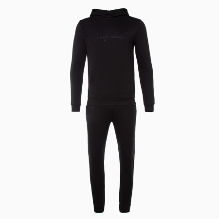 Male costume (hoodies, trousers) minku "confident" color black, size 52-5
