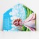 Money envelope “Happy Birthday!”, Princess, 16.5 x 8 cm