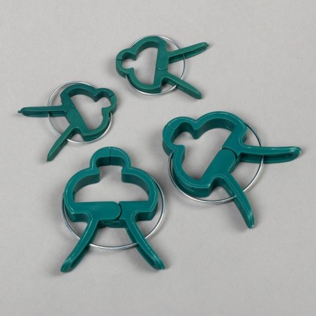Set for attaching plants: wire - 18 m, clothespins - 18 pcs., Garter 24 cm - 12 pcs., Greengo-9
