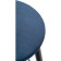 Harmar Gangtot Metal/velor, black/blue 38x38x62 cm