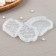 Silicone Mold for candy and chocolate "Ice Cream Mix", 7.5 × 4, 7.5 × 5 cm, the color is transparent