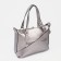 Bag-tout on lightning, beige color
