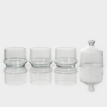 Set of glass containers Berry, 220 ml, 3 pcs-1