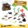 Animal set "insects", 11 figures, decor