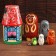Teremok nesting doll 7 characters, mix