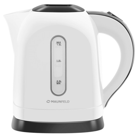 Teapot Maunfeld MGK-632W, plastic, 1.5 l, 2200 watts, white-1