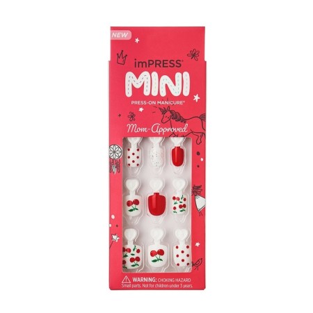 Solid varnish Kiss Impress Mini Cutie Pie Kimk02c “Cute”, short length