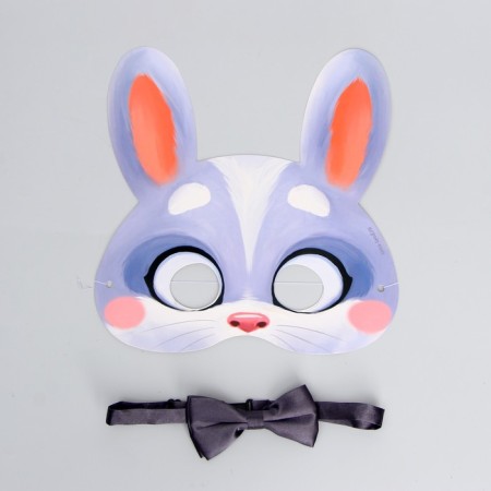 Carnival set "Bunny" (mask+ butterfly)-1