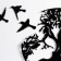 Panel Interior Metal "Tree of Life and Bird" Birds 5.9x6.3; 6x6.3; 8.5x5.2 d = 28 cm