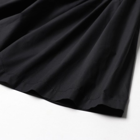 Women's dress MIST with voluminous sleeves, black, p.44-46-9