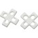 Crosses for tiles bison 33811-8, 8 mm, 75 pcs.
