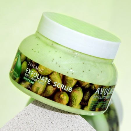Body scrub with avocado, 380 grams-1