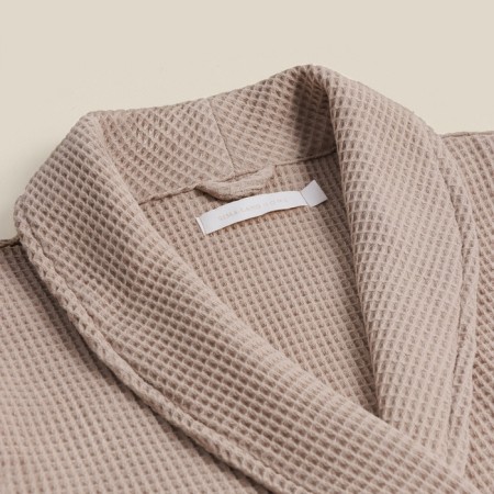 Welfare Women's bathrobe SL Home: Basic "Sabbia", size L, 100% cotton, 300 g/m2-6