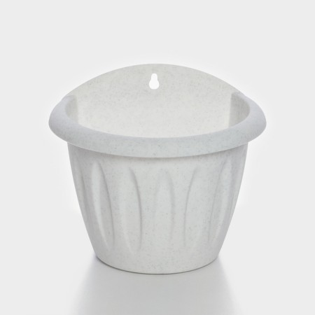 Kashpo wall “Felicia”, 1 l, d = 16 cm, marble color-2