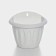 Kashpo wall “Felicia”, 1 l, d = 16 cm, marble color