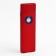 Electronic lighter, USB, spiral, 2.5 x 8 cm, red