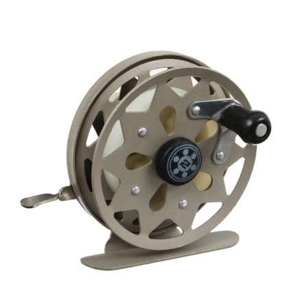 Inertial coil, metal, 2 bearings, diameter 6.5 cm, brown color, TL65A-4