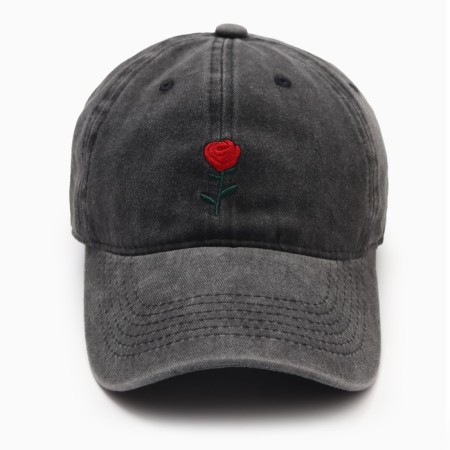 Women's cap "rose" Minaku, col. Black, Rr. 58-3
