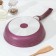 Trendy Style pan, d = 22 cm, plastic handle, anti -stick coating, purple color