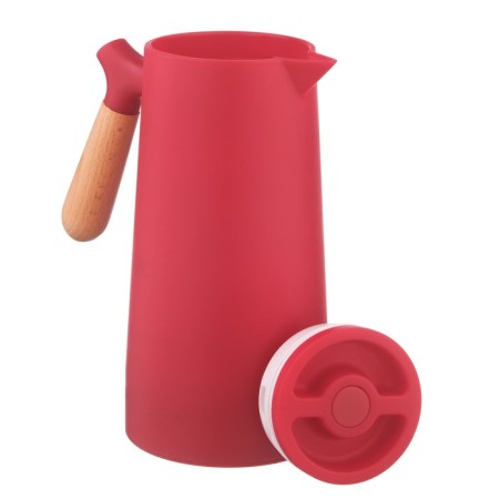 Thermos-coffeery 1 l, retains heat 24 hours, 24.5 x 12.5 cm, red-1