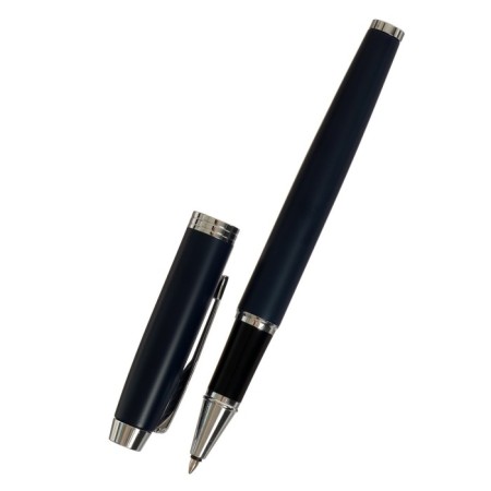 Handle Gift ball in the leatherette case, blue case with silver-2